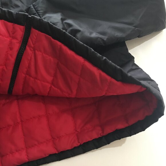 RL Polo Jeans Co Womens Medium Black Windbreaker Puffer Jacket Quilted Line - Picture 3 of 8